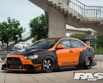 tuned mitsubishi lancer