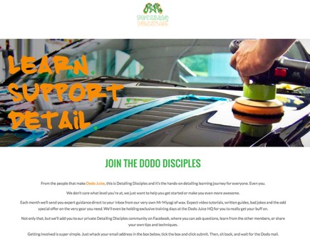 DODO JUICE DETAILING DISCIPLES