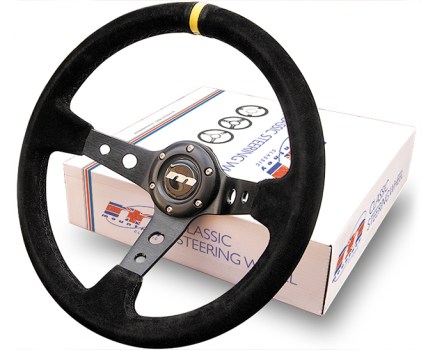 MOUNTNEY 340MM DEEP DISH RALLY STEERING WHEEL