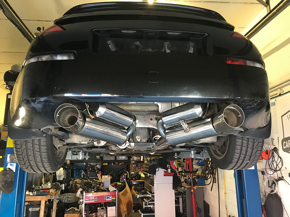 Japspeed exhaust for Nissan 350Z