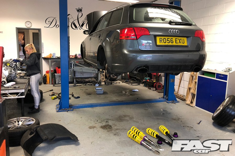 Audi RS4 B7 KW Suspension coilovers