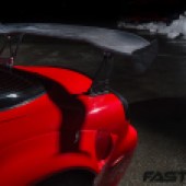 Spoiler on F20C powered Mazda RX-7