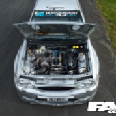 FORD RS ESCORT COSWORT exposed-engine