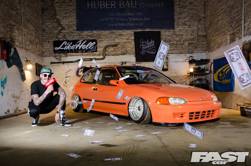 Modified Honda Civic EG Fast Car