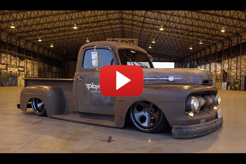 1950 FORD F1 ON AIR RIDE