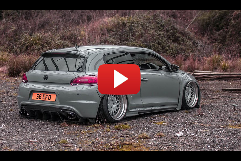 BAGGED WIDE-BODY VW SCIROCCO