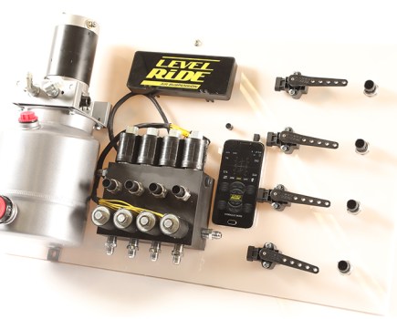 LEVEL RIDE HYDRAULIC SUSPENSION MANAGEMENT
