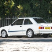 FORD ESCORT RS TURBO SERIES ONE white