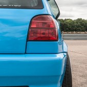 mk3 vw turbo golfs blue rear-lights