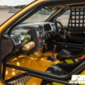 yellow mk3 vw turbo golfs interior