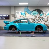 RWB Porsche 993 Miami Blue