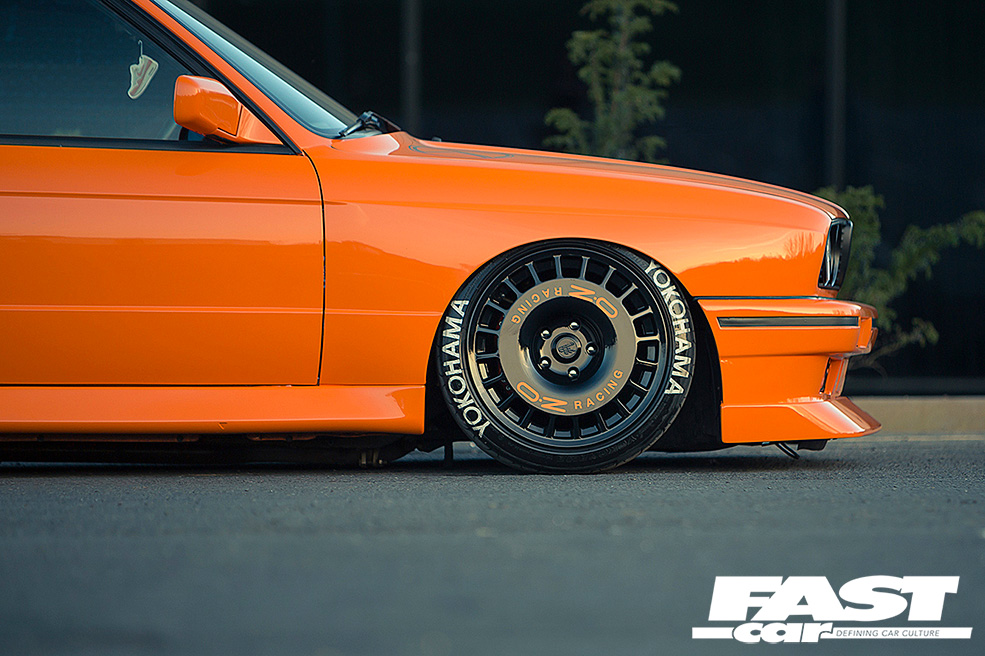 tuned BMW E30 M3 front wheels