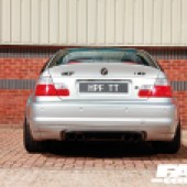 BMW E46 M3 rear-profile