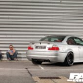TUNED BMW E46 M3 parked