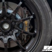 MAZDA RX-7 FD wheels close-up