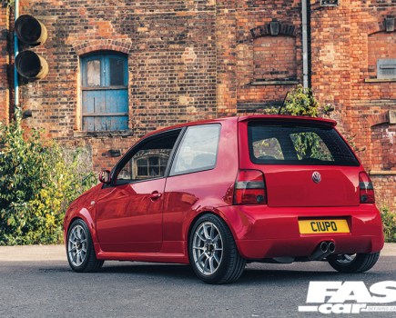 Modified VW Lupo GTI rear 3/4 shot