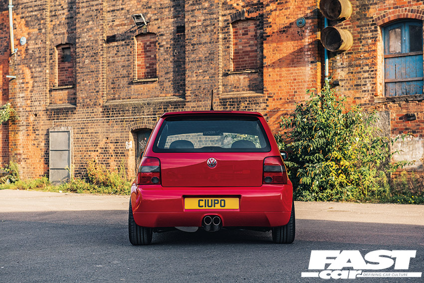 Modified VW Lupo GTI - rear shot face on