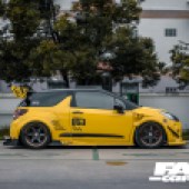 modified Citroen DS3 tuned yellow
