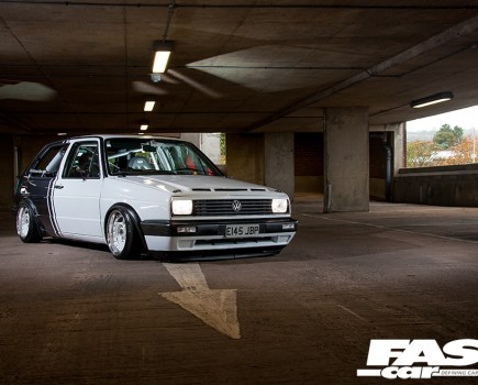 Tuned VW Golf Mk2 VR6