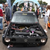 Black and gold VW at the Forge Action Day 2019