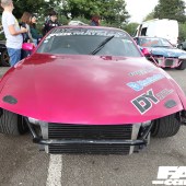 A pink Nissan Silvia at the Forge Action Day 2019