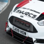 front grille on tuned ford fiesta mk7