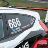 666 decal on tuned ford fiesta mk7