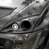 Air duct in place of headlight