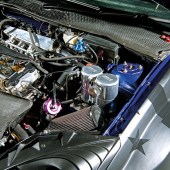 tuned Ford Focus RS Mk1 track car intake