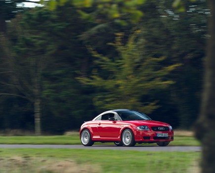 Audi TT Mk1 driving shot