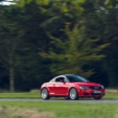 Audi TT Mk1 driving shot