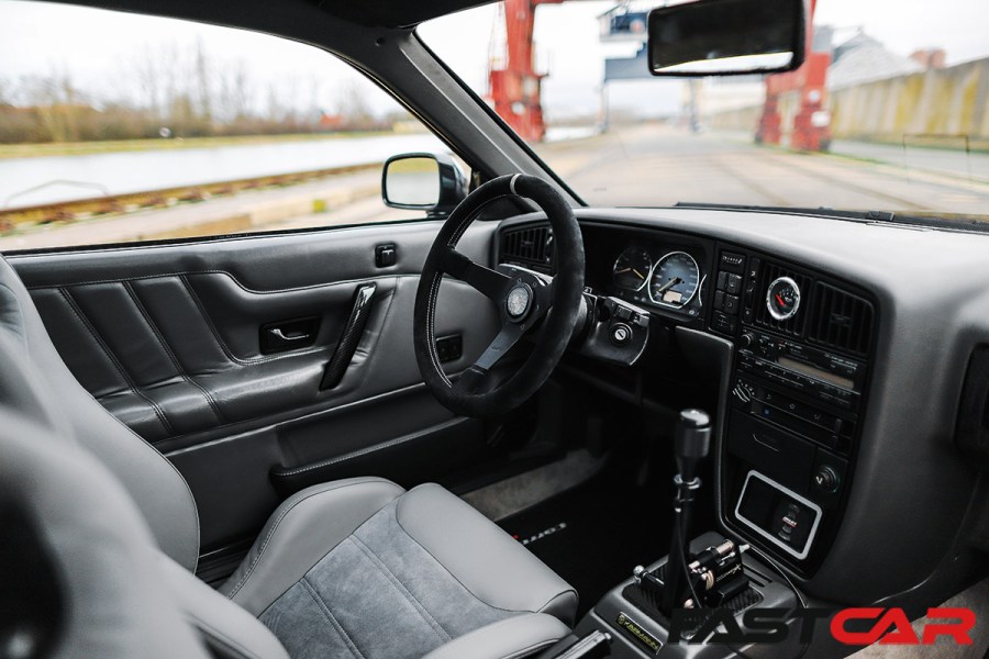interior shot of modified VW Corrado