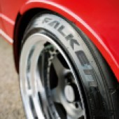 Falken tyres on Modified Mk1 Golf Cabrio
