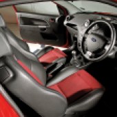 Ford Fiesta ST Mk6 interior shot
