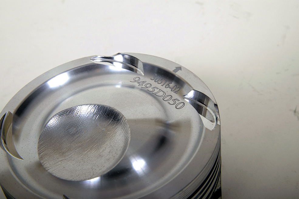 Close up shot of piston