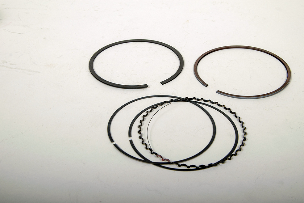 Rings that feature inside the engine components 