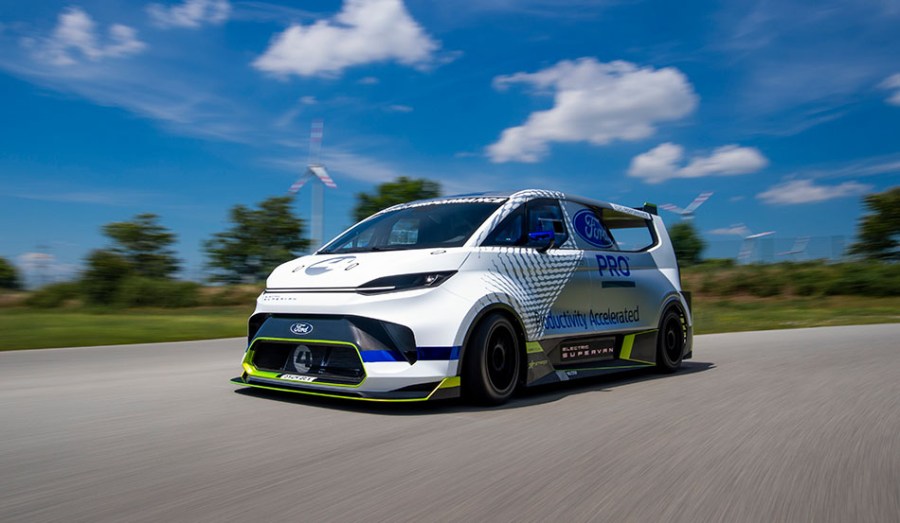 2000hp Ford Pro Electric SuperVan