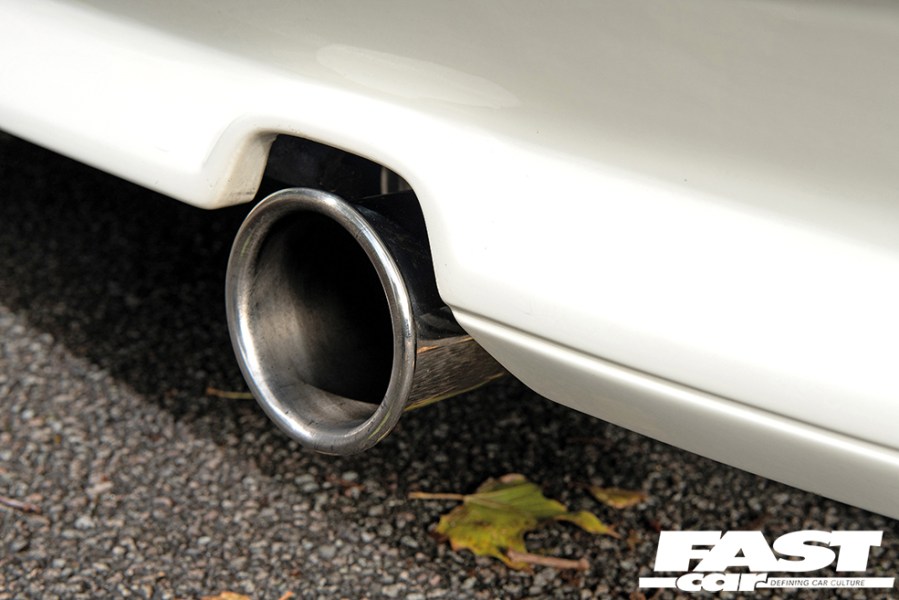 There are various ways to extract more power from your car, including installing a straighter flowing exhaust. More power will make your car faster.