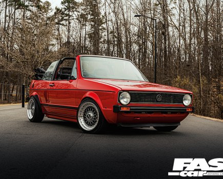 Tuned Mk1 Golf Cabrio
