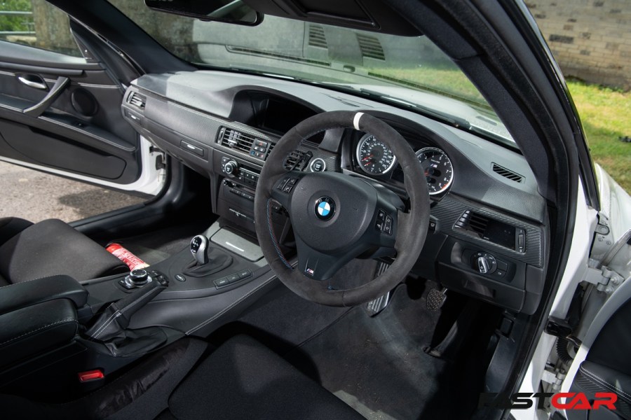 interior of supercharged E92 M3