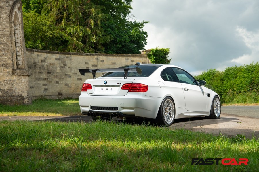 rear of supercharged E92 M3