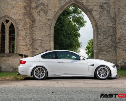 supercharged E92 M3 side profile