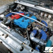 Modified Ford Escort Mk4 RWD 300bhp turbo