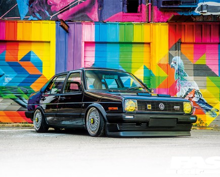 Modified VW Jetta Mk2