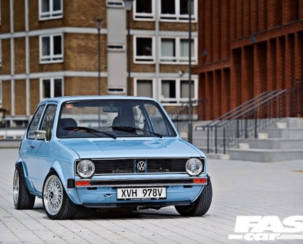 Tuned VW Golf Mk1