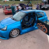 Renault Clio at 2022 Max Power Reunion