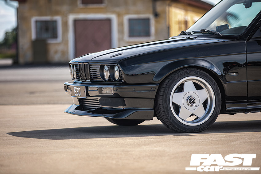 Front wheels on e30
