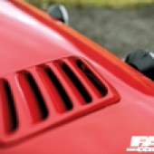 Vented bonnet on Modified ford Escort RS Turbo