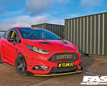 Modified Ford Fiesta ST Mk7 front 3/4
