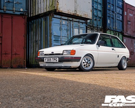 Modified Ford Fiesta XR2 front shot